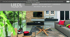 Desktop Screenshot of moebel-liedl.de